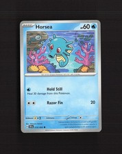 Carta Pokemon comune Horsea 010/064 favola avvolta quasi nuova