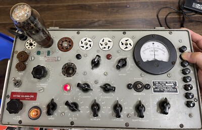 Mullard GZ32 5V4G CV729 Welded Black Plate D Getter NOS Testing