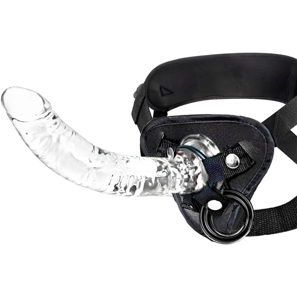 Consolador Principiante Pareja Arnés con Correa con Silicona Punto G Anal-Dong Juguete Sexual Foto 3 de 4