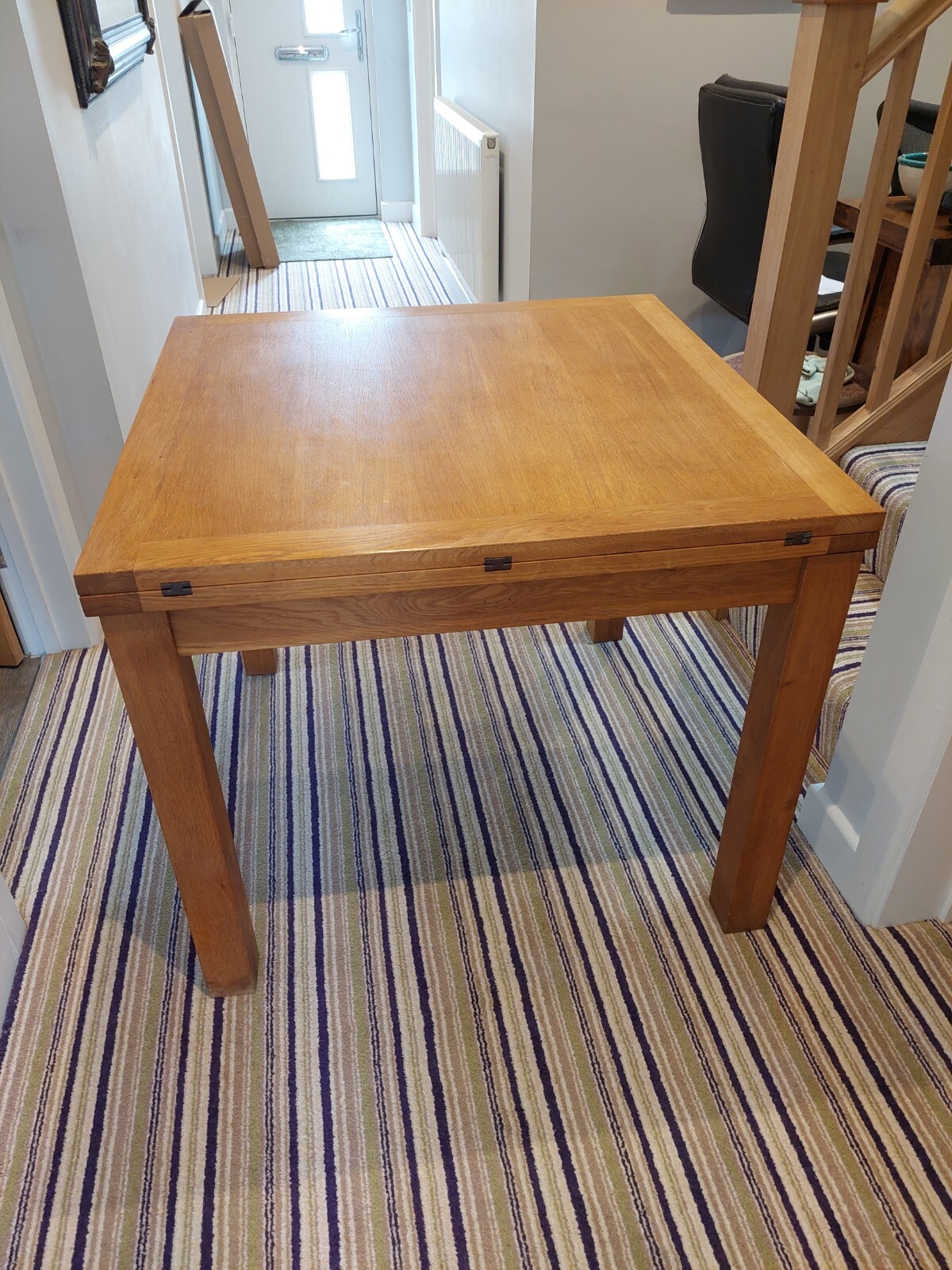 Laura Ashley Brompton Solid Oak Extending Dining Table, Seats 4 to 8