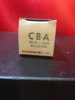 Sylvania Cba Super Projector Lamp Bulb 500w 120v 50 Hrs In Box Sylvania Cba Super Projector Lamp Bulb 500w 120v 50 Hrs In Box
