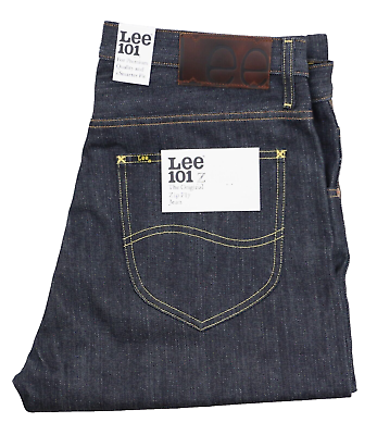 Lee 101 Z Men's Jeans 13 3/4oz Japanese Selvedge Denim Made Lee 101 Z Men's Jeans 13 3/4oz Japanese Selvedge Denim Made