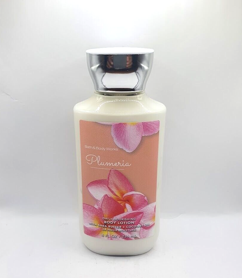 BATH AND BODY WORKS PLUMERIA BODY LOTION 8 FL OZ eBay