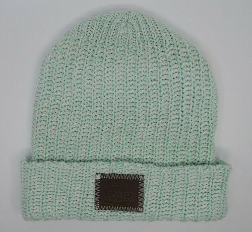 Love Your Melon speckled green Knit 
