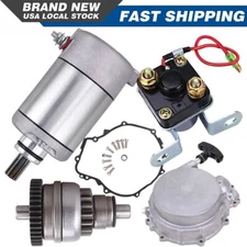 Pull Start Starter Drive Relay Solenoid Set for Polaris Sportsman 500 1996-2012