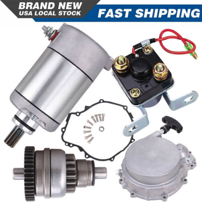 Recoil Starter Pull Start Drive Relay Solenoid For  ATV Polaris Sportsman 500 HO