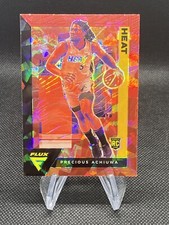 2020-21 Panini Flux Basketball Precious Achiuwa Red Cracked Ice Prizm RC Rookie