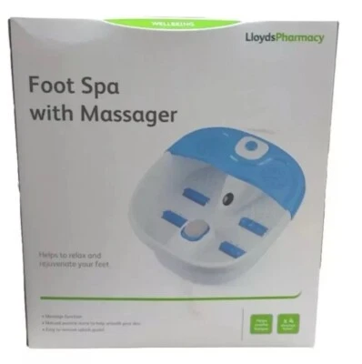 Lloyds Pharmacy Foot Spa With Massager RRP £49.99