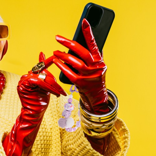 Perlen Telefonkette Seil Zum Aufhängen Von Mobiltelefonen Handyketten - Zdjęcie 7 z 12