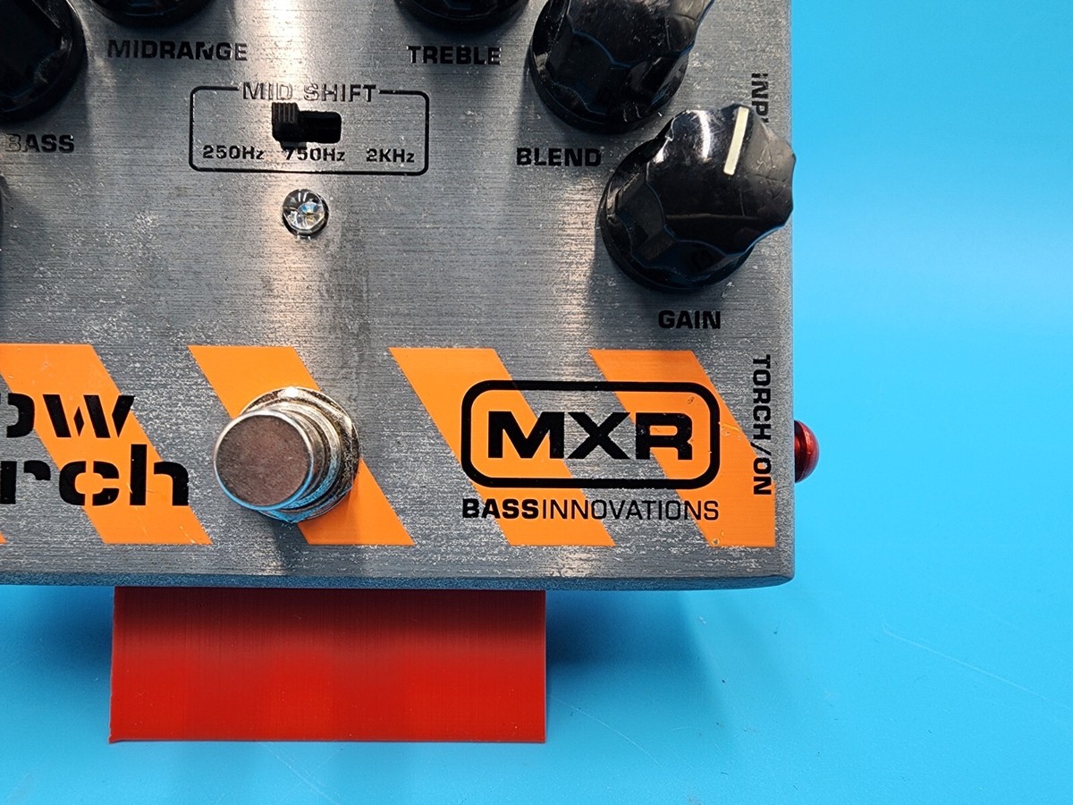 MXR M-181 Bass Blowtorch Overdrive Distortion Guitar Effect Pedal
