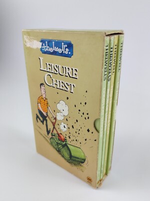 Thelwell's Leisure Chest Set Of Four Books in case (Magnum), 1978.