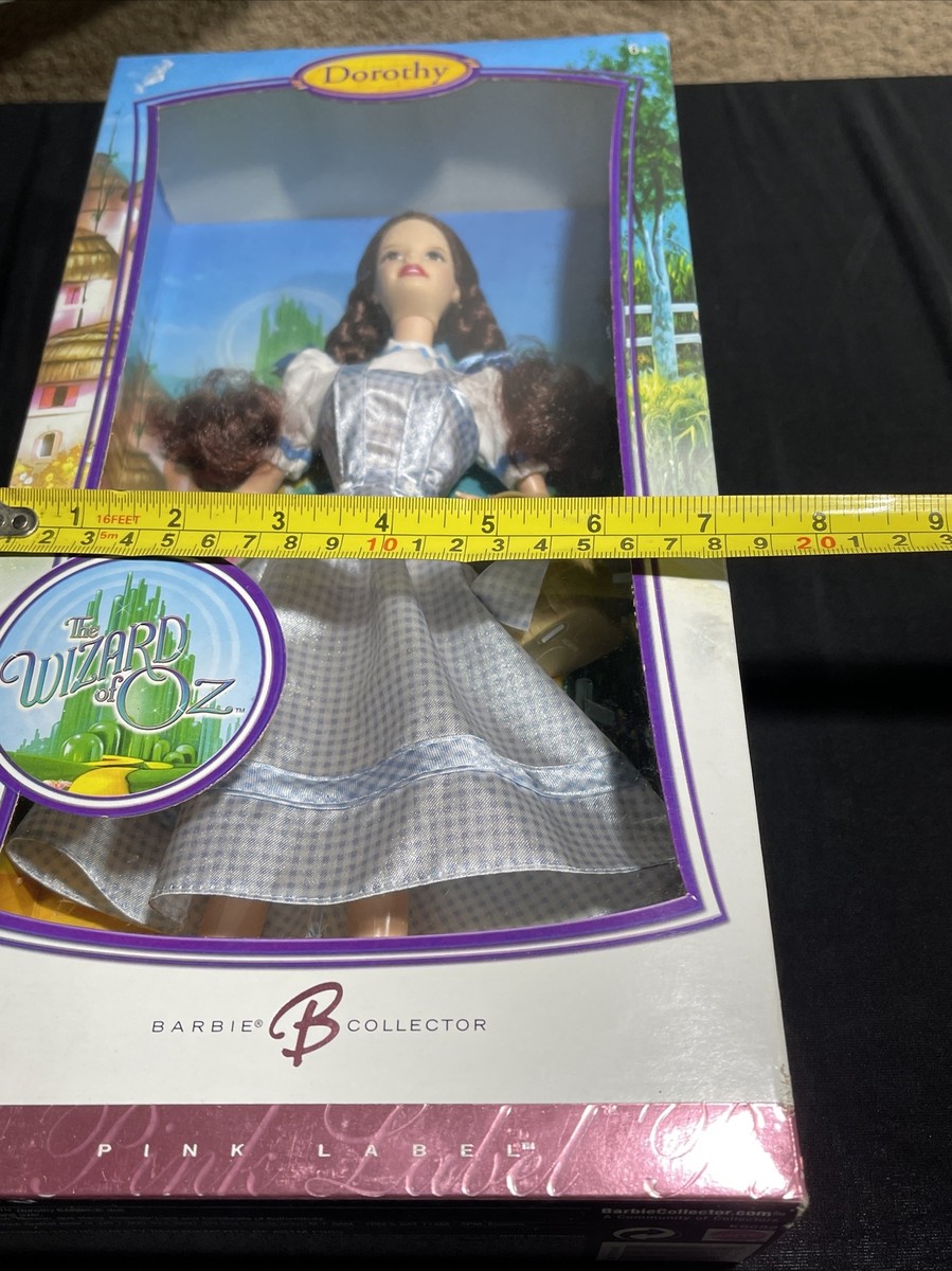 Barbie Wizard of Oz Dorothy and Toto Collector Doll 2006 Pink