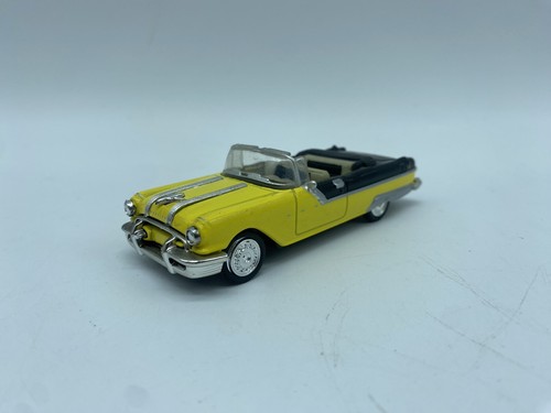MODELLINO AUTO PONTIAC GIALLA/NERA CABRIO - NEW RAY - SCALA 1:43 "NO BOX"