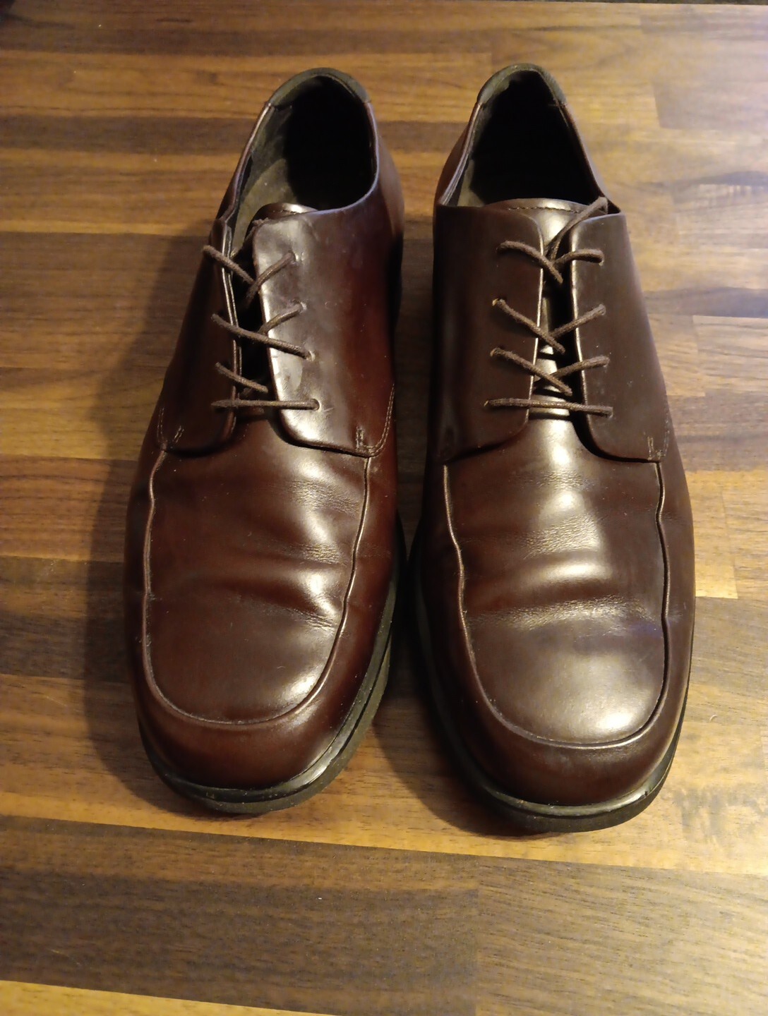 SAOLA Rockport scarpe eleganti uomo 10 5 m grembiule Oxford pelle marrone stringate casual V81485