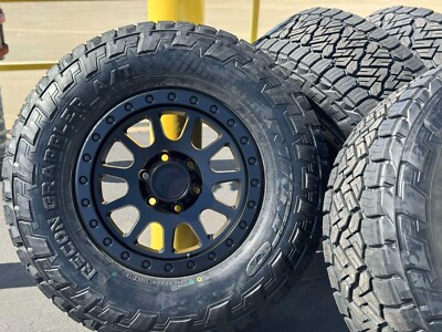 17'' BASTA Wheels with 285/70R17 Nitto Tires for Toyota 4Runner, Tacoma, Tundra
