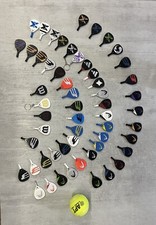 padel racket keychain