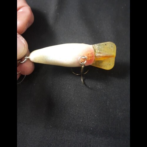 Leurre Vintage Rapala Risto Rap 4 RR-4 (1,5) 3/16 Oz - Couleur GSD Green Shad - Rare