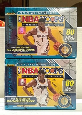 スポーツ選手 2019-20 Panini NBA Hoops Premium Stock 2019/20 Panini Hoops Premium Stock Basketball 8-Pack Blaster