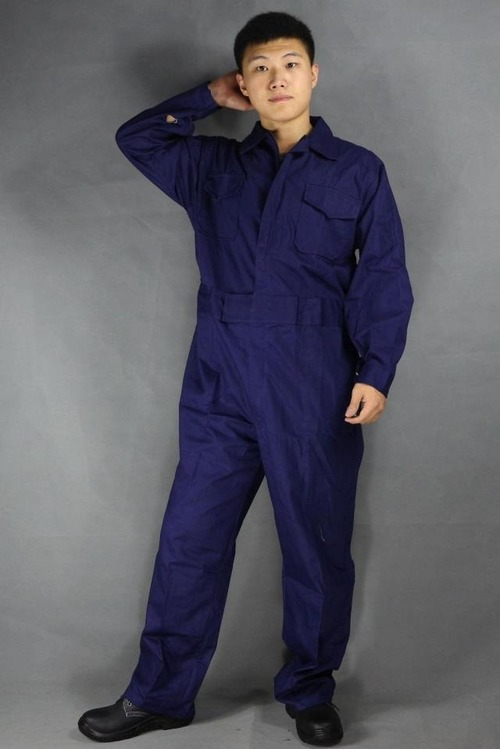100Cotton Worker Overall Jumpsuit Auto Repairman Mechanical Work Singer Costume eBay