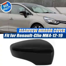 For Renault Clio MK4 2012-2019 Right Side Gloss Black Door Wing Mirror Cover