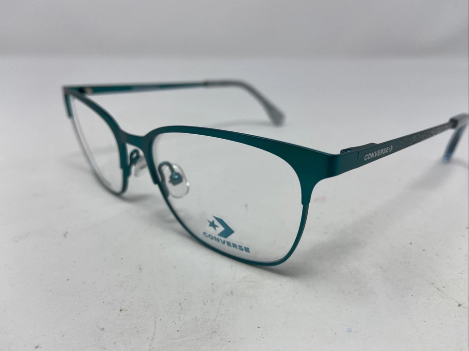 Converse VCJ008 бирюзовый 48-15-130 бирюзовый металлический полный ободок очки ОПРАВА  - Изображение 2 из 4