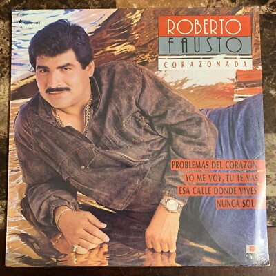 ROBERTO FAUSTO -CORAZONADA- 1987 MEXICAN LP STILL SEALED LATIN POP
