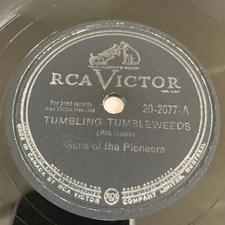 Tumbling Tumbleweeds Sons of the Pioneers featured in The Big Lebowski film