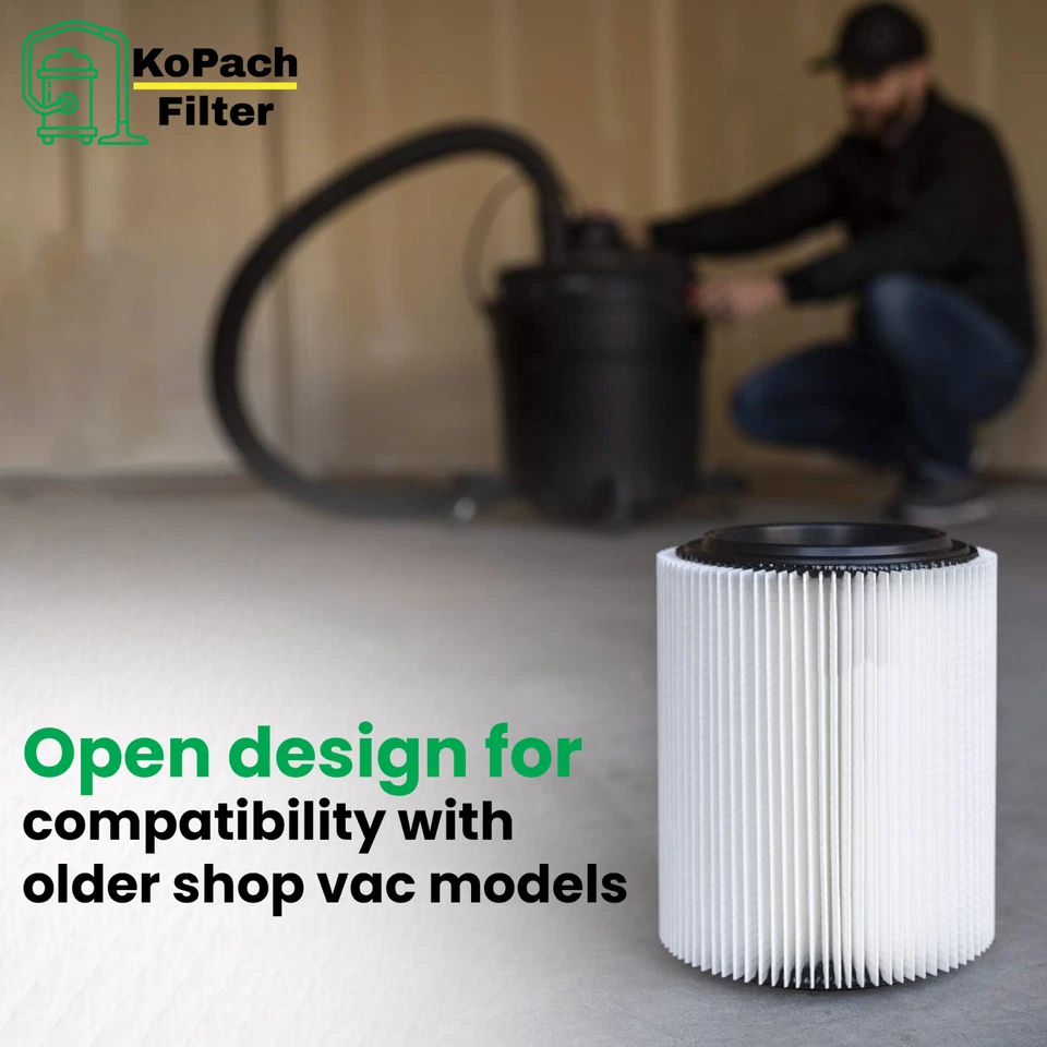 Craftsman & Ridgid Replacement Filter 4 pack By Kopach, Part # 17816 - Image 4 of 4