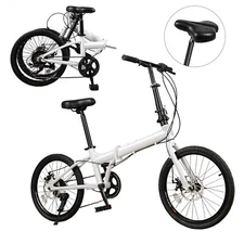 Adult Folding Bikes 20 Inch Folding Mountain Bike 7 Milti Speed Men Bikes MTB