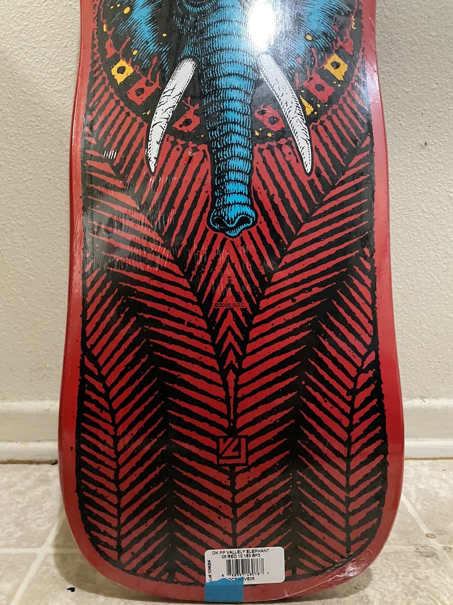 Powell Peralta Mike Vallely Elephant Skateboard Deck RED