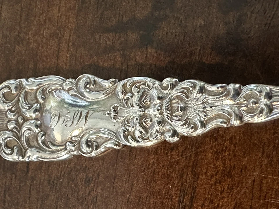 Dominick & Haff 1894 Renaissance Seafood Forks Set 12 Historic Look - Image 3 of 4