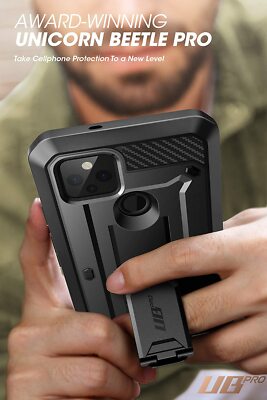 SUPCASE UBPro for Google Pixel 5, Screen Case Rugged Holster Shockproof Cover