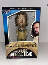 BifBang POW THE BIG LEBOWSKI The Dude Bobblehead w/Bowling Shirt *MINT UNOPENED