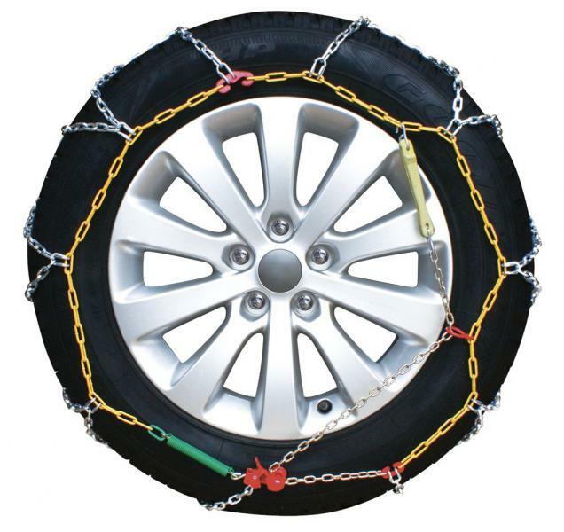 Catene Da Neve KAWIN Omologate Per Gomme 235/60 R16 - Battistrada A Rombo, Montaggio Rapido, 9mm