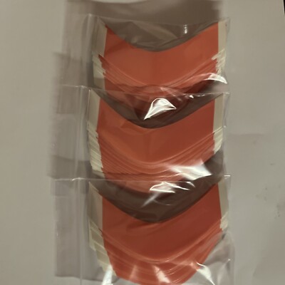 Walker Red Liner Sensi-Tak Tape C Contour Tape - 108 Pieces For Wig, Toupee & Hairpiece Attachment