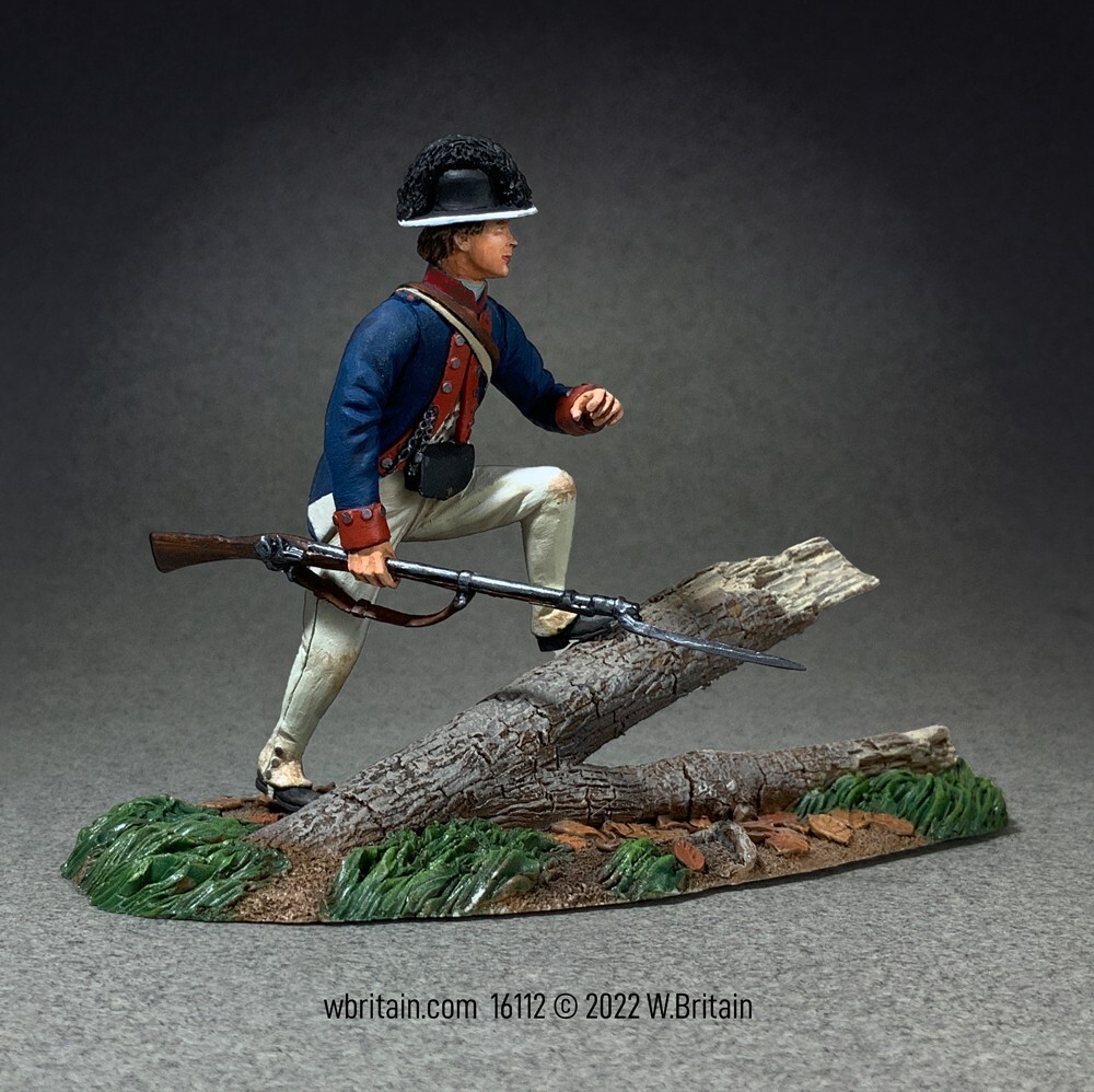 BRITAINS SOLDIERS CLASH OF EMPIRES 16112 - Wayne’s Legion Infantryman Advancing