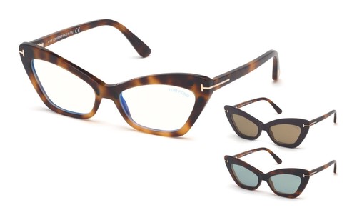 Tom Ford TF5643-B 052 Tortoise With 075 