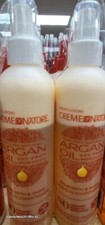  3 PK  Creme of Nature Argan Oil Strength  Shine Leave-In Conditioner 8.45oz