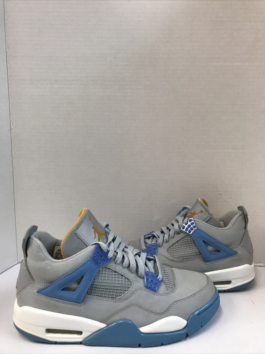 Jordan 4 Retro LS Mist Blue 2007 Size 8 Used 314254-041 | eBay Jordan 4 Retro LS Mist Blue 2007 Size 8 Used 314254-041 | eBay