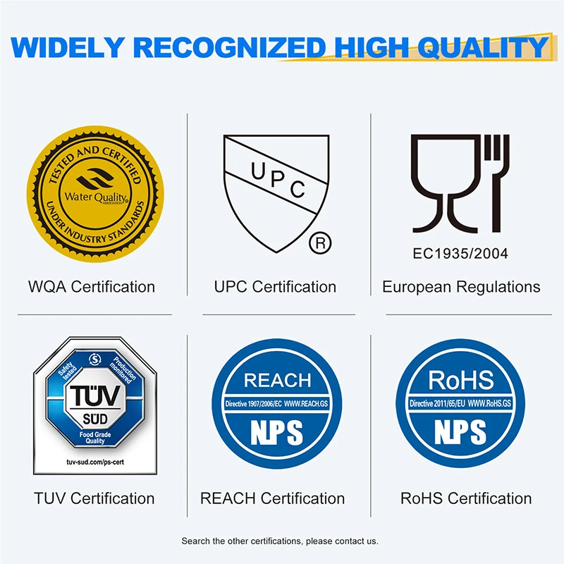 Paquete de 4 filtros de agua para refrigerador aptos para WRX735SDHZ03 WRX735SDHZ01 Foto 4 de 4