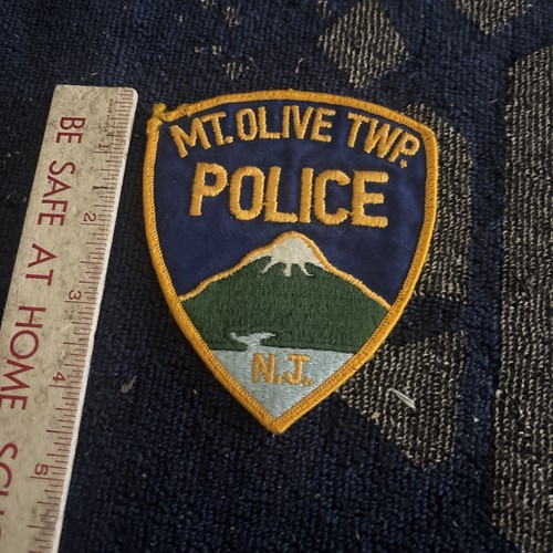 Mount Olive Township New Jersey Police Sew On Patch