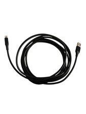 Amazon Basics Apple MFi Certified USB-A to Lightning Charger Cable, 10ft, Black