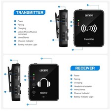 Kabelloses In-Ear Monitor System - Auto-Pairing, Stereo Sound