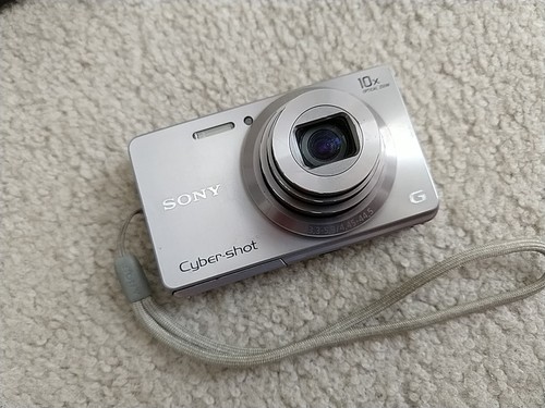Sony Cybershot DSC-W690 16,1 MP fotocamera digitale grigia testata funzionante - Foto 7 di 11