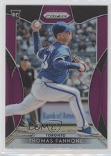 2019 Panini Prizm Tier III Purple Prizm Thomas Pannone #237 fm0
