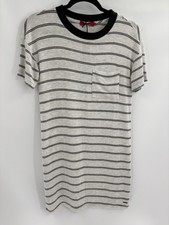 n:PHILANTHROPHY Knit stripped comfort viscose short sleeve T-Shirt Dress xs NWT