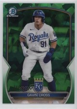 2023 Bowman Sapphire Chrome Prospects Green 44/60 Gavin Cross #BCP-109 sc8
