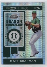 2020 Panini Chronicles Contenders Optic Hyper Prizm /299 Matt Chapman #20 0zg6