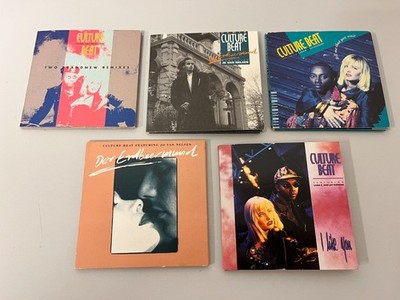 Culture Beat / Torsten Fenslau - 5 Stück 3'' Mini CD Singles   1989/90: Erdbeermu