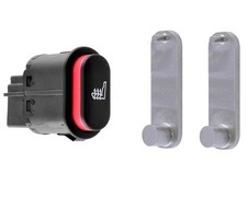 2x Ford Seat Heater Switch Rep Kit Fiesta Mondeo Escort Fusion Tourneo Ranger